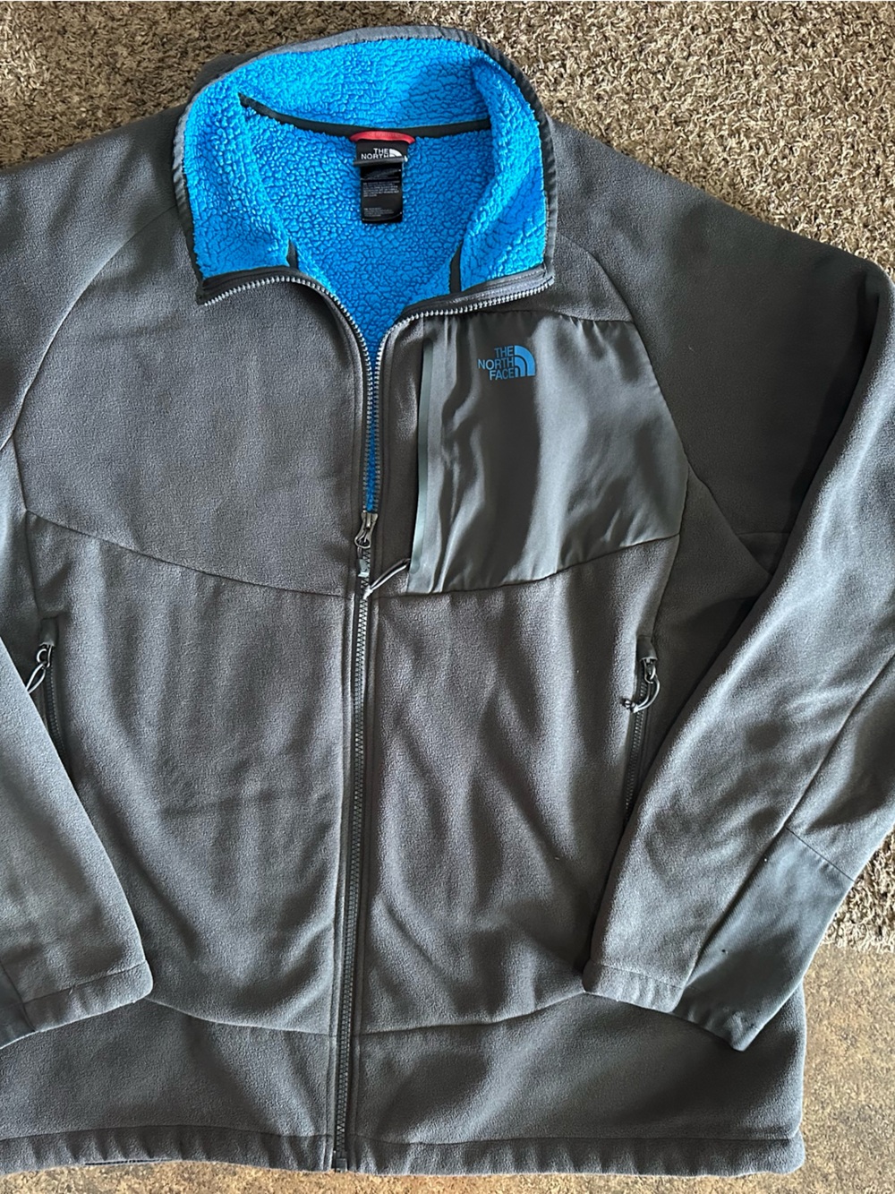 THE NORTH FACE Zippered Fleece - Mens XL